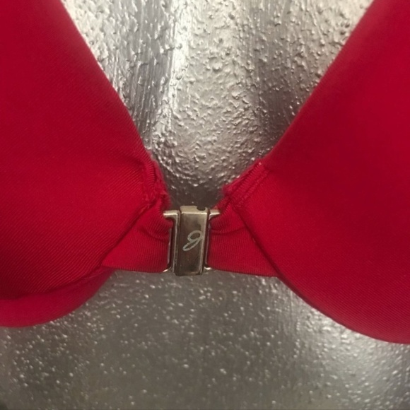 💋4/20 NWT Fuschia racer back bra tag damaged 36 B - Picture 5 of 6